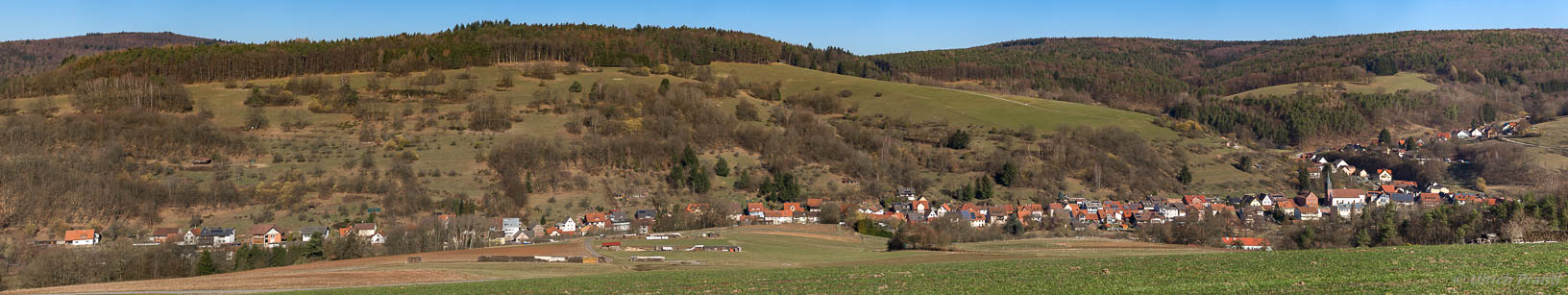 Dammbach Wintersbach Panorama