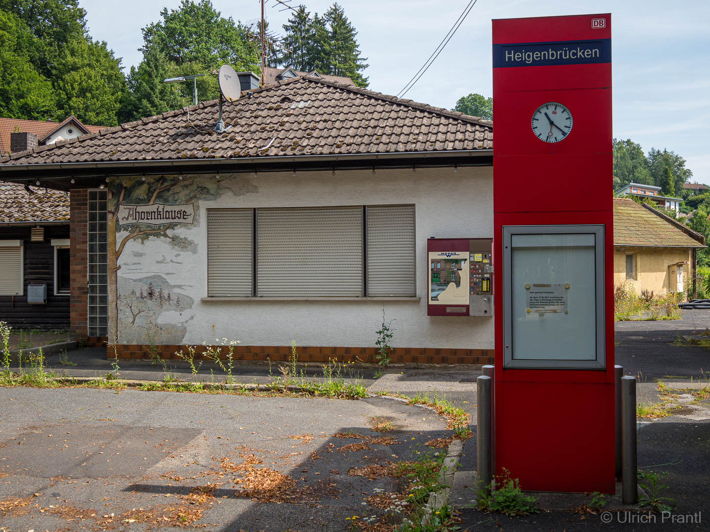 Ehemaliges Bahnhofsgelände Heigenbrücken